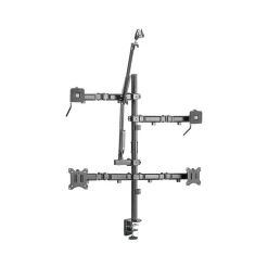 Mount-It! All-in-One Adjustable Studio Camera Setup Dual Mount, Up to 32", Black (MI-482)* Monitor Mounts & Stands