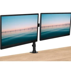 Mount-It! Dual Monitor Desk Mount for 13" to 27" Monitors, Black (MI-2772)* Monitor Mounts & Stands