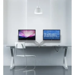 Mount-It! Dual Monitor Mount Arm with 2 USB Ports (MI-2762)* Monitor Mounts & Stands