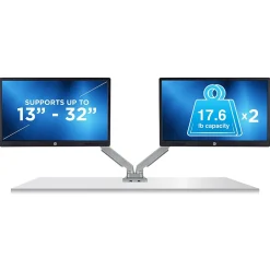 Mount-It! Dual Monitor Mount Arm with 2 USB Ports (MI-2762)* Monitor Mounts & Stands
