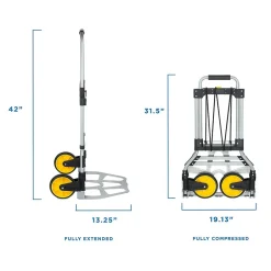 Hand Trucks & Dollies<Mount-It! Folding Hand Truck and Dolly, 264 Lb Capacity (MI-902)