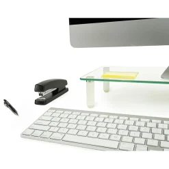 Mount-It! Glass Monitor Riser, 22