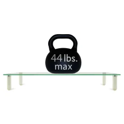 Mount-It! Glass Monitor Riser, 22