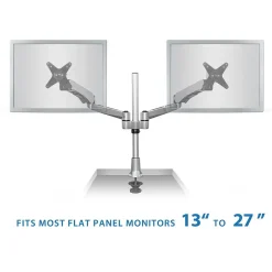 Mount-It! Modular Adjustable Monitor Mount, Up to 27