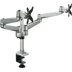 Mount-It! Modular Desk Mount Adjustable Monitor Arm, Up to 27" Monitors, Gray/Silver (MI-43116)* Monitor Mounts & Stands