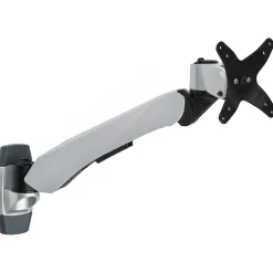 Mount-It! Modular Mount Adjustable Monitor Arm, Up to 24" Monitors, Gray/Silver (MI-34114)* Monitor Mounts & Stands