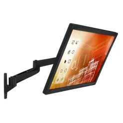 Mount-It! Modular Mount Adjustable Monitor Stands, Up to 27" Monitors, Black (MI-33114-BLK)* Monitor Mounts & Stands