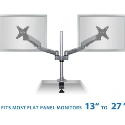 Mount-It! Modular Spring Arm Adjustable Monitor Arm, Up to 27