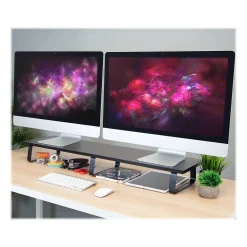 Mount-It! Monitor Stand for Up to 2 Monitors, 39.4