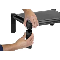 Mount-It! Printer and Monitor Stand Height Adjustable, Holds Up to 22 lbs., Black (MI-7851)* Monitor Mounts & Stands