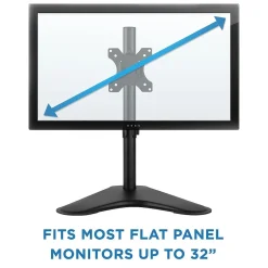 Mount-It! Single Monitor Mount Desk Stand For 22