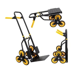 Hand Trucks & Dollies<Mount-It! Stair Climber Hand Truck and Dolly, 264 lb. Capacity, Black/Yellow (MI-913)