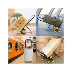 Hand Trucks & Dollies<Mount-It! Stair Climber Hand Truck, 330 lb. Capacity, Black/Yellow (MI-924)