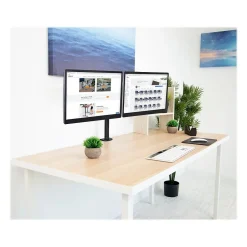 Mount-It! Mount-lt! Adjustable Full Motion Monitor Arm Mount, Up to 32" Monitor, Black (MI-2752L)* Monitor Mounts & Stands