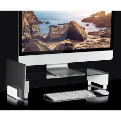 Mount-It! Mount-lt! Monitor Riser, Up to 32", White (MI-7266)* Monitor Mounts & Stands