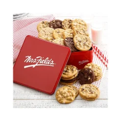 Cookies<Mrs. Fields Cookie Classic Tin, Assorted Flavors (ST17EV10023)