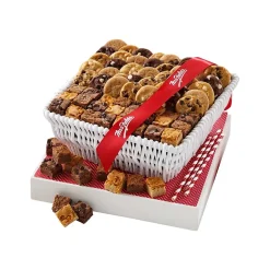 Cookies<Mrs. Fields Nibblers Cookie and Brownie Bite Basket Variety Pack, 67.2 oz., (ST21EVBSKT023)