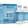 Mrs. Meyer's Clean Day Foaming Hand Soap Refill, Rain Water Scent, 2 Fl. Oz., 2/Pack (355609)