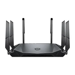 MSI RadiX AX6600 Tri Band MU-MIMO WiFi 6 Gaming Router, Black (RADIXAX6600)* Wi-Fi Routers