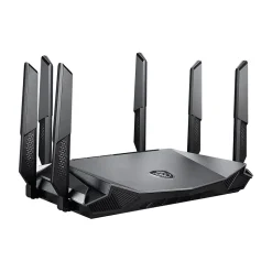 MSI RadiX AX6600 Tri Band MU-MIMO WiFi 6 Gaming Router, Black (RADIXAX6600)* Wi-Fi Routers