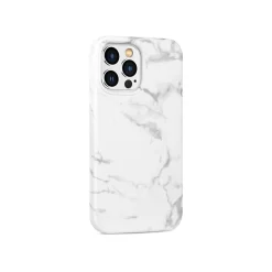 Cell Phone Cases<MVMT White Marble Snap Case for iPhone 13 Pro (IC7686MB-3P-WHA)
