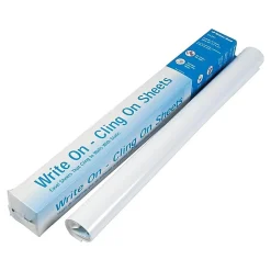 Hot Polyvinyl Chloride Dry-Erase Whiteboard, 3' x 2' (24391) Dry Erase