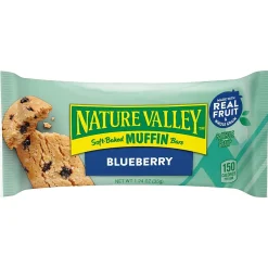 Snacks & Granola Bars<Nature Valley Blueberry Soft-Baked Muffin Bar, 1.24 oz., Dozen (20668000)