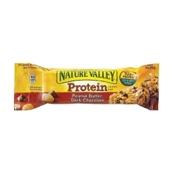 Snacks & Granola Bars<Nature Valley Chewy Gluten Free Peanut Butter Dark Chocolate Protein Bar, 1.42 oz., 18 Bars/Box (220-00451)