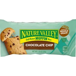 Snacks & Granola Bars<Nature Valley Chocolate Chip Soft-Baked Muffin Bar, 1.24 oz., Dozen (20667000)