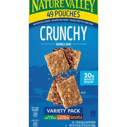 Snacks & Granola Bars<Nature Valley Nut Bar Variety Pack, 1.5 oz., 49 Bars/Box (GEM44136)