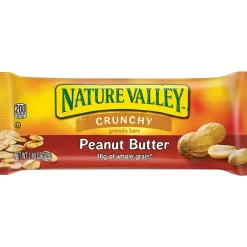 Snacks & Granola Bars<Nature Valley Peanut Butter Granola Bar, 28 Bars/Box (GEM2384)