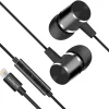Naztech Platinum MFi Lightning Earbuds, Black (14203)