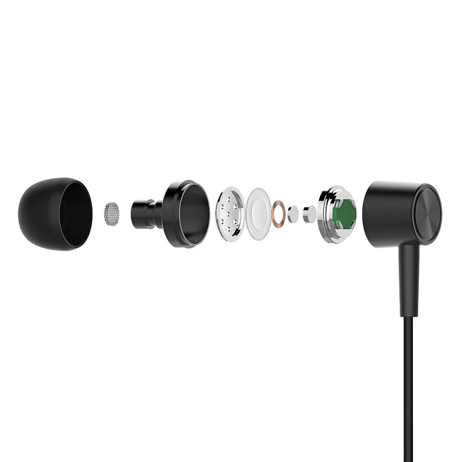 Naztech Platinum MFi Lightning Earbuds, Black (14203)
