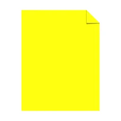 Best Astrobrights 65 lb. Cover Paper, 11" x 17", Lift Off Lemon, 1000 Sheets/Carton (21022W) Card Stock