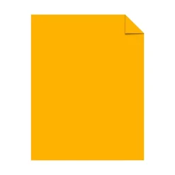 New Astrobrights 65 lb. Cover Paper, 8.5" x 11", Galaxy Gold, 2000 Sheets/Case (22771) Card Stock