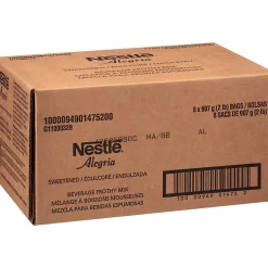 Milk & Creamer<Nescafe Alegria Sweetened Beverage Frothy Mix, 32 oz., 8/Carton (11000339)