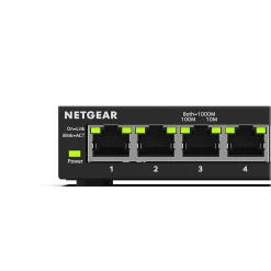 Netgear 300 Series Plus 5-Port Gigabit Ethernet Managed Switch, Black (GS305E-100NAS)* Ethernet Switches & Splitters