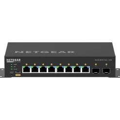 Netgear AV Line 8-Port Gigabit Ethernet Managed Switch, Black (GSM4210PX-100NAS)* Ethernet Switches & Splitters