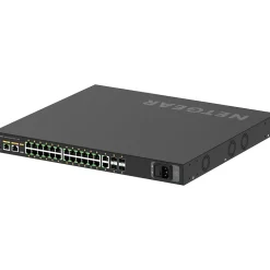 Netgear AV Line 26-Port Gigabit Ethernet Managed Switch, Black (GSM4230PX-100NAS)* Ethernet Switches & Splitters