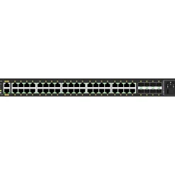Netgear AV Line 40-Port Gigabit Ethernet Managed Switch, Black (GSM4248PX-100NAS)* Ethernet Switches & Splitters