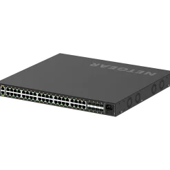 Netgear AV Line 40-Port Gigabit Ethernet Managed Switch, Black (GSM4248PX-100NAS)* Ethernet Switches & Splitters