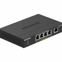 Netgear GS305PP 5-Port Gigabit Ethernet PoE+ Unmanaged Switch, Black (GS305PP-300NAS)* Ethernet Switches & Splitters