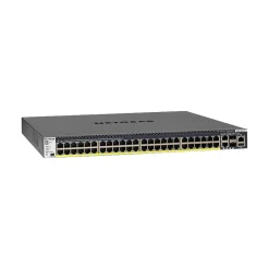 Netgear M4300-52G-PoE+ 52-Port Gigabit Ethernet Managed Switch, Black (GSM4352PB-100NES)* Ethernet Switches & Splitters