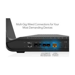 Netgear Nighthawk AXE7800 7800Mbps Tri-Band MU-MIMO 6E Router, Black (RAXE300-100NAS)* Wi-Fi Routers