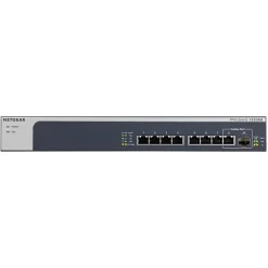 Netgear 8-Port Gigabit Ethernet Unmanaged Switch, Blue (XS508M-100NAS)* Ethernet Switches & Splitters