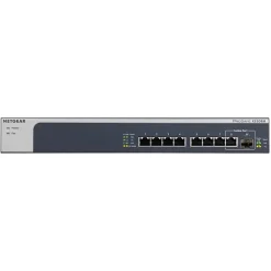 Netgear 8-Port Gigabit Ethernet Unmanaged Switch, Blue (XS508M-100NAS)* Ethernet Switches & Splitters