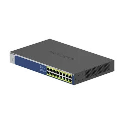Netgear 16-Port Gigabit Ethernet Unmanaged Switch, 10/100/1000 Mbps, Black (GS516PP-100NAS)* Ethernet Switches & Splitters