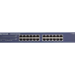 Netgear ProSAFE 24-Port Gigabit Ethernet Unmanaged Switch, 10/100/1000 Mbps, Blue (JGS524NA)* Ethernet Switches & Splitters