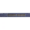 Netgear ProSAFE 24-Port Gigabit Ethernet Unmanaged Switch, 10/100/1000 Mbps, Blue (JGS524NA)* Ethernet Switches & Splitters