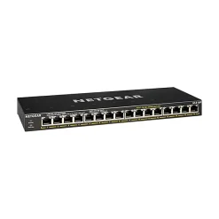Netgear 300-Series 16-Port Gigabit Ethernet Unmanaged Switch, Black (GS316P-100NAS)* Ethernet Switches & Splitters